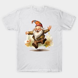 Autumn Happy Gnome #10 T-Shirt